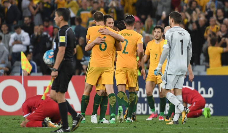 Australia: Australia jugará el repechaje ante el cuarto de la CONCACAF