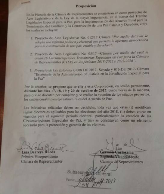 Piden a Lara retirarse de la presidencia de la Cámara para que hagan trámite los proyectos que tienen que ver con implementación de acuerdos de paz: Piden a Lara apartarse de la Presidencia de la Cámara, para que avancen proyectos de paz Piden a Lara retirarse de la presidencia de la Cámara para que hagan trámite los proyectos que tienen que ver con implementación de acuerdos de paz: Piden a Lara apartarse de la Presidencia de la Cámara, para que avancen proyectos de paz