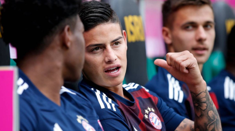 DT de Bayern recibe a James motivado y con nivel