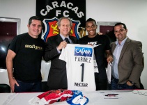 Millonarios y Caracas sellaron acuerdo por Wuilker Fariñez