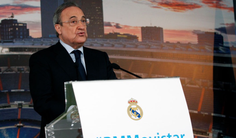 Florentino Pérez Barcelona Cataluña: No contemplo una Liga sin el Barcelona, ni una España sin Cataluña: Florentino Pérez