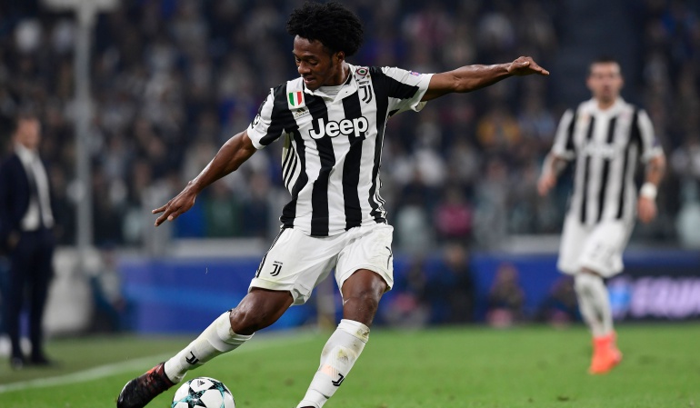 Juan Guillermo Cuadrado Juventus: Cuadrado jugó los 90 minutos en la victoria 2-1 de la Juve ante el Sporting