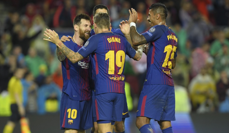 Barcelona Champions League: Con 10 hombres todo el segundo tiempo, Barcelona derrotó 3-1 al Olympiakos