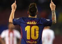 Barça se acerca a octavos con otro récord de Messi