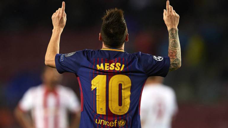 Barça se acerca a octavos con otro récord de Messi