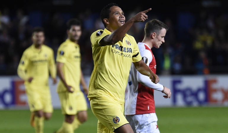 Carlos Bacca: Carlos Bacca jugó 90 minutos y anotó gol en el empate del Villarreal