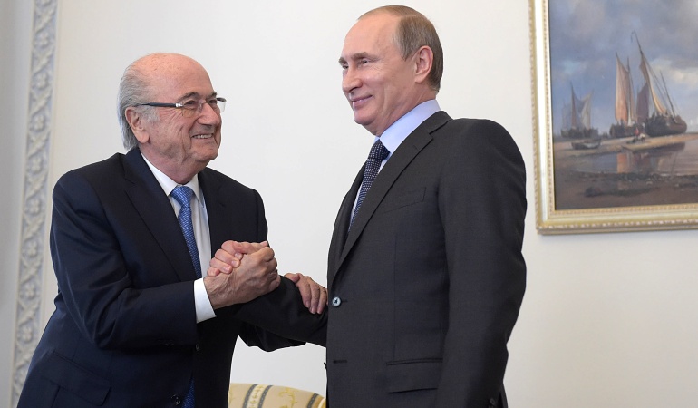 Blatter asistirá al Mundial Rusia 2018 por invitación de Putin
