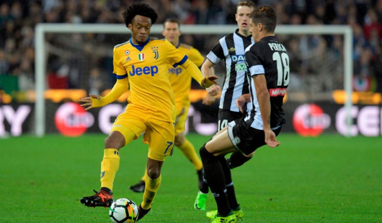 Udinese 2-6 Juventus Cuadrado: Con Cuadrado, Juventus golea al Udinese con triplete de Khedira