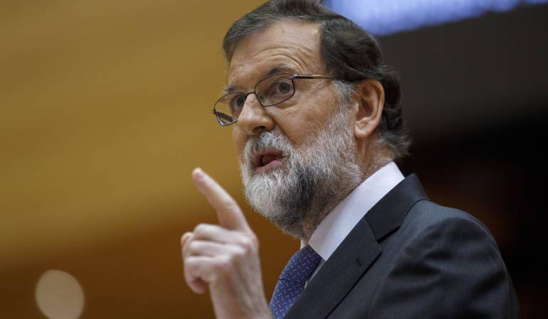 Mariano Rajoy gobierno español Independencia Cataluña: Mariano Rajoy calificó la declaración como un acto delictivo