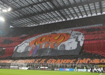 Halloween en el estadio Giuseppe Meazza de Milan