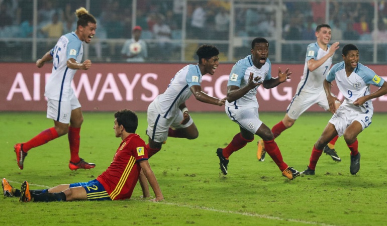 Inglaterra Mundial Sub-17: Inglaterra gana su primer Mundial Sub-17 y España pierde su cuarta final