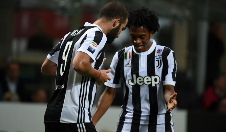 Higuaín Milan 0-2 Juventus: Un doblete de Higuaín le entrega el clásico a la Juventus sobre el Milán