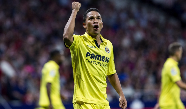 Carlos Bacca, Empate del Villareal.: Estoy feliz por volver a marcar... el empate es justo: Carlos Bacca