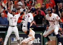 Astros a un triunfo del título en la Serie Mundial de béisbol