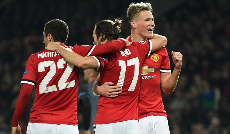 Manchester United se clasificó a los octavos de final de la Champions League.: Manchester United se clasificó a los octavos de final de la Champions League