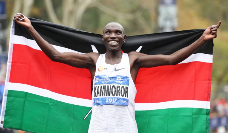 Geoffrey Kamworor maratón Nueva York: Geoffrey Kamworor gana el maratón la Nueva York
