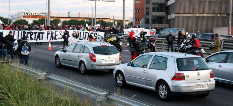 Nueva jornada de protestas este miércoles en Cataluña