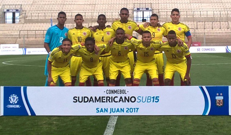 Colombia sudamericano sub 15: Colombia empató con Uruguay en tercera fecha del sudamericano Sub-15