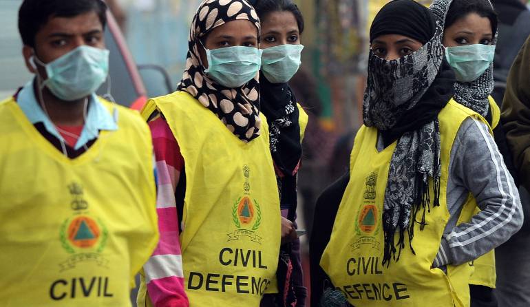 Nueva Delhi Respirar India: Respirar en Nueva Delhi es como fumarse 50 cigarrillos al día