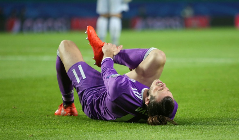Gareth Bale lesión muscular: Bale sufre una rotura fibrilar y se perderá el derbi frente al Atlético de Madrid