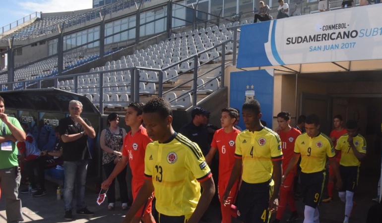 Sudamericano Sub-15 seleccion colombia: Colombia cae ante Chile y se despide del Sudamericano Sub-15