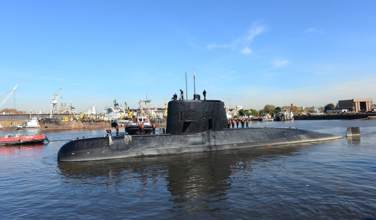 Busqueda de submarinoargentino tendrá participación de fuerzas nacionales: Colombia se uniría a la búsqueda del submarino Argentino