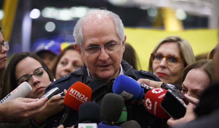 Crisis en Venezuela: El opositor venezolano Antonio Ledezma pide asilo político en España