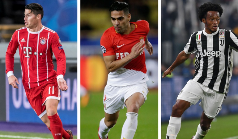 Programación jugadores Selección COlombia: Partidos y resultados de los jugadores de Selección en sus clubes