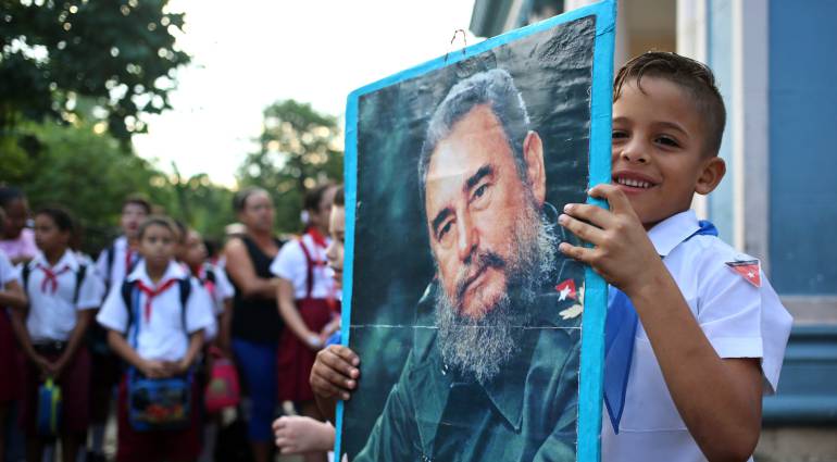 un año de la muerte de Fidel Castro: Cuba conmemora un año de la muerte de Fidel Castro