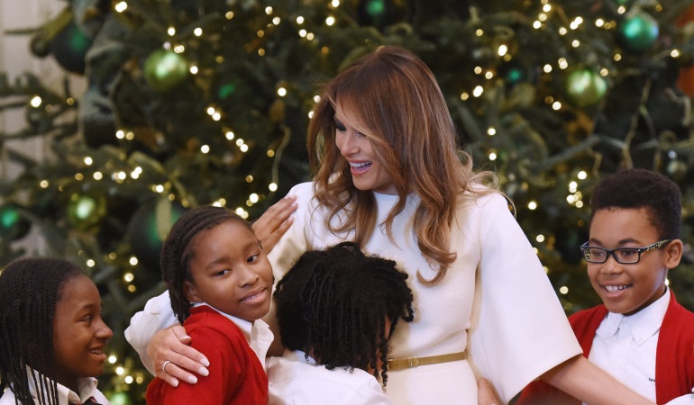 La navidad en la Casa Blanca: Melania Trump deja su sello en su primera decoración navideña de la Casa Blanca