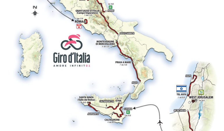 Recorrido Giro de Italia 101: Conozca el recorrido oficial de la edición 101 del Giro de Italia