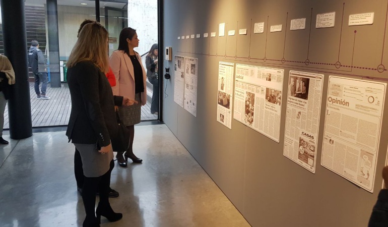“Feminicidio” ¡Ni una más!, la exposición que se realizó en conmemoración a Yuliana Samboní