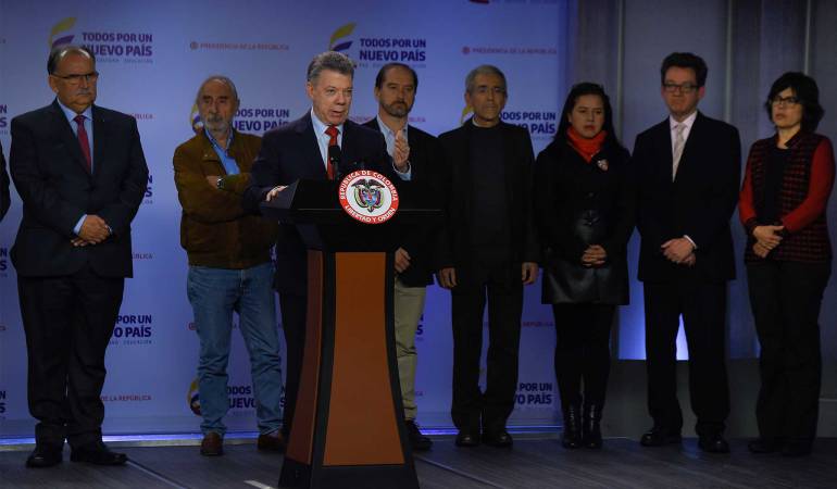 Postconflicto en Colombia Comisión de la verdad no será una cacería de brujas Santos