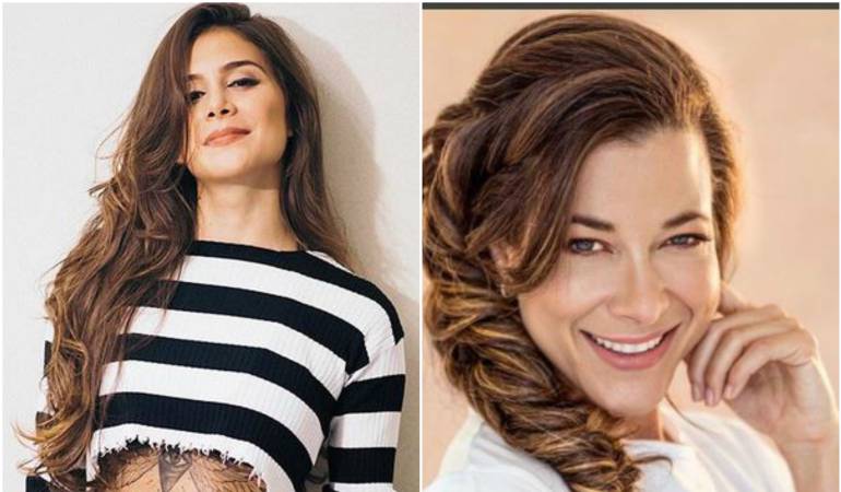 Greeicy Rendón y Estefanía Borge: Greeicy Rendón y Estefanía Borge muestran sus estrías