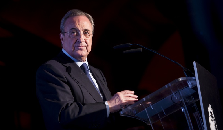 Florentino Pérez sobre Neymar: Neymar tendría más opciones de ser balón de oro en el Madrid: Florentino Pérez