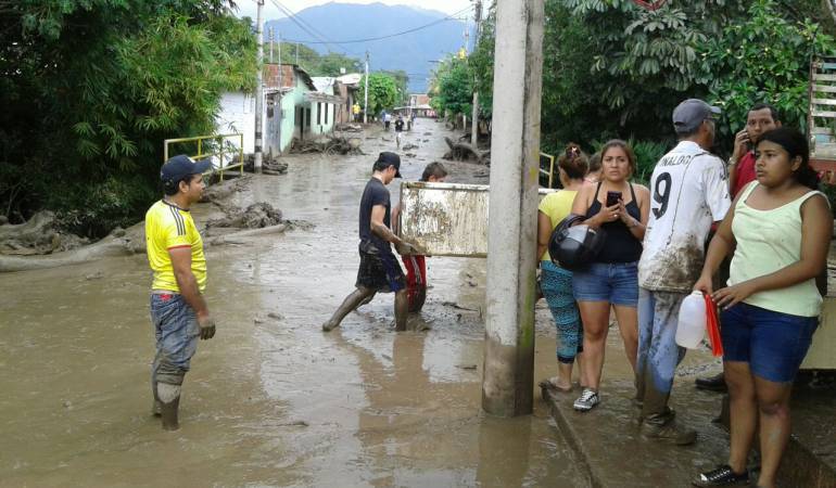Las emergencias de las lluvias en Huila y Tolima
