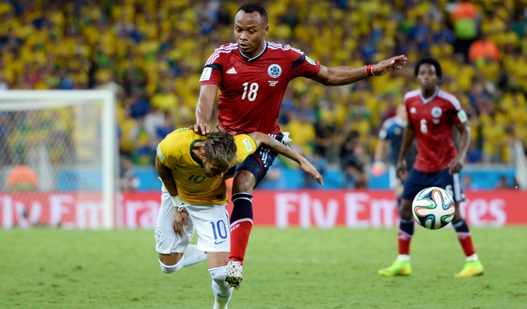 Camilo Zúñiga Neymar peor jugador: Camilo Zúñiga es el peor jugador porque me lesionó: Neymar