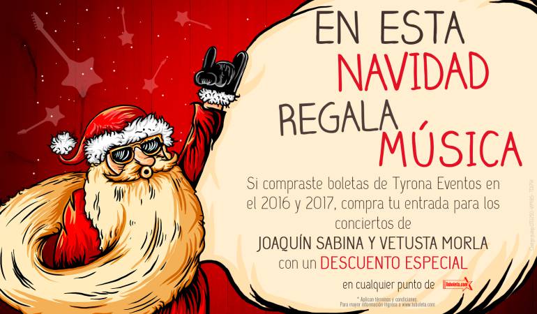 Tyrona anuncia beneficios para asistentes a conciertos de 2017
