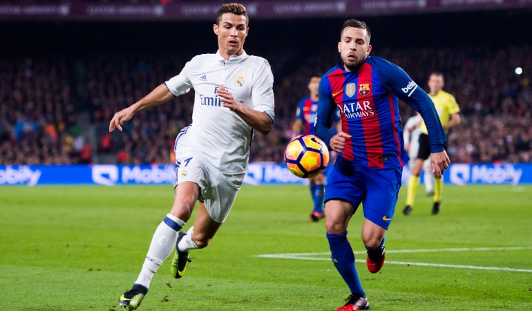 Real Madrid Barcelona: Cristiano lucha por llegar al Clásico; Jordi Alba, alta en el Barcelona