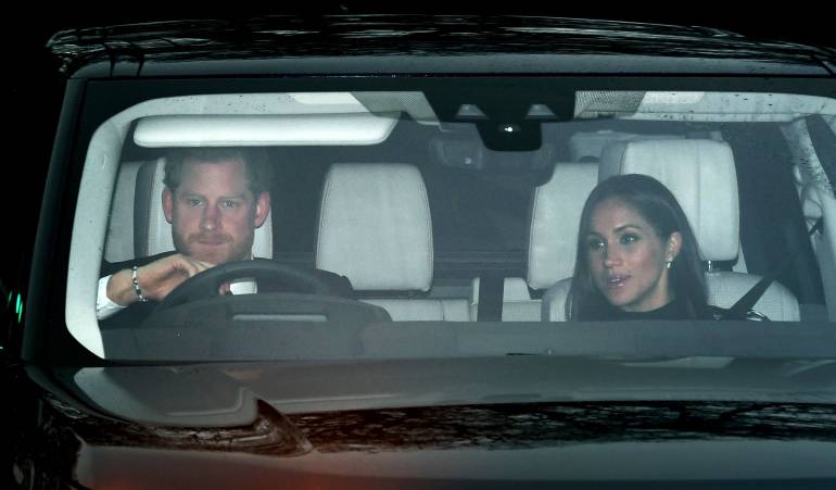 El príncipe Enrique y Meghan Markle