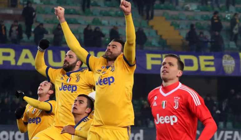 Liga italiana: Sin Cuadrado por lesión, Juventus ganó y se mantiene como escolta en la Serie A