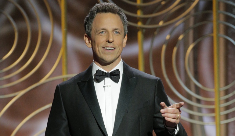 Globos de Oro: Seth Meyers: "Buenas noches damas y los caballeros que queden"