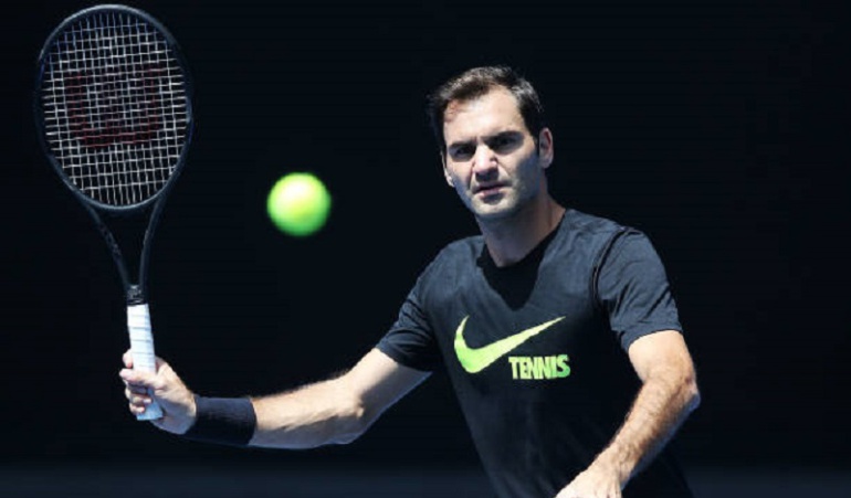Roger Federer Abierto de Australia: Roger Federer ya se entrena en Melbourne de cara al Abierto de Australia