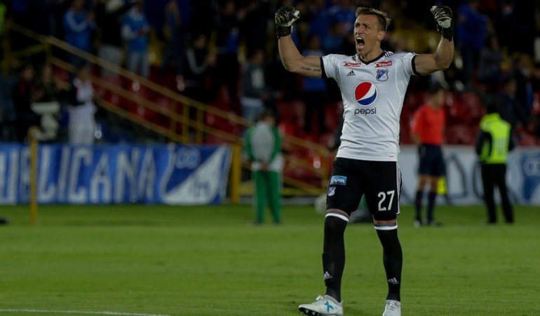 Millonarios oferta Puebla Nicolás Vikonis: Millonarios no ha recibido ninguna oferta del Puebla por Nicolás Vikonis