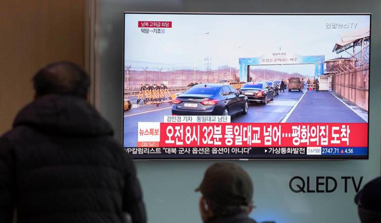 Reunión Corea del Sur y del Norte