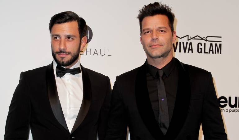 Ricky Martin y Jwan Yosef