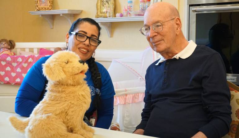 Animales Robóticos: Animales robóticos como terapia para la soledad y el estrés