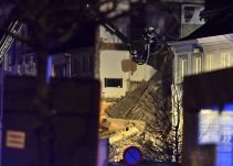 Dos edificios colapsaron en Bélgica, al parecer por explosión de gas
