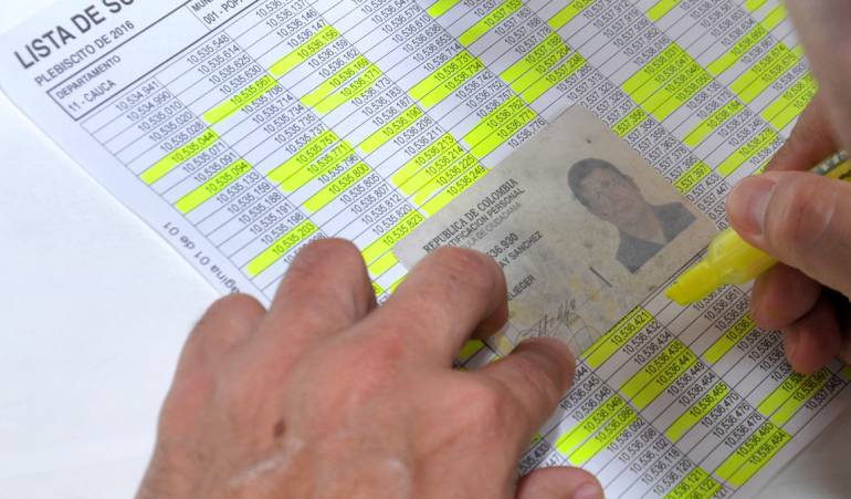 Así quedó el apoyo con firmas a los presidenciales