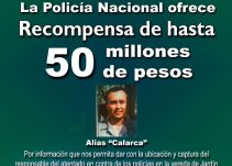 La Policía ofrece $50 millones de recompensa por alias Calarcá